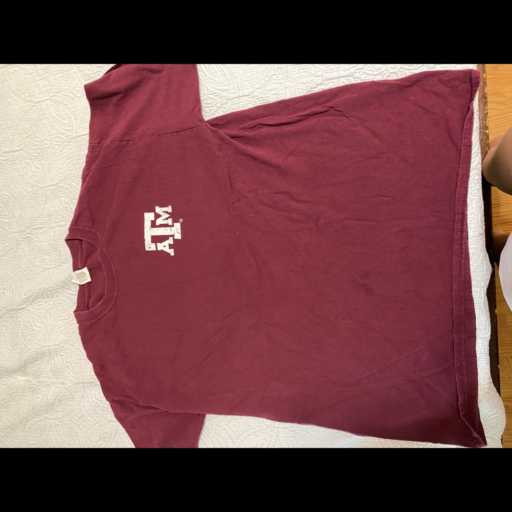 Texas A&M t shirt. Size large